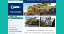 Desktop Screenshot of nedu.sk
